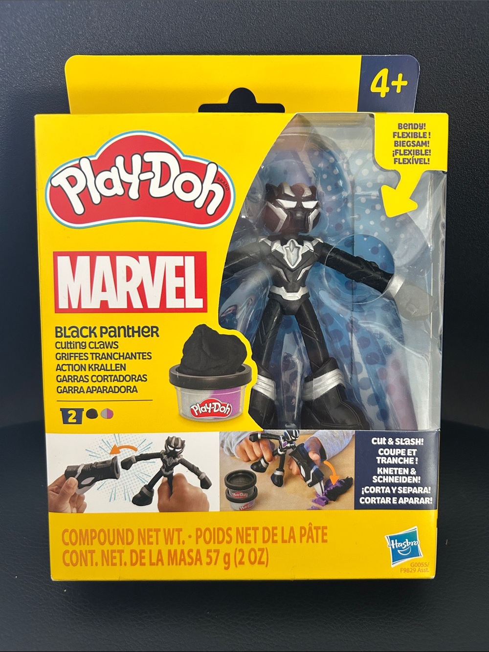 BNIB 🆕 Play-Doh Marvel Black Panther Playset - Factory Sealed